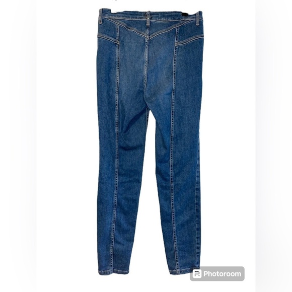 We the Free People Riley seamed skinny jeans 28 - Picture 2 of 5